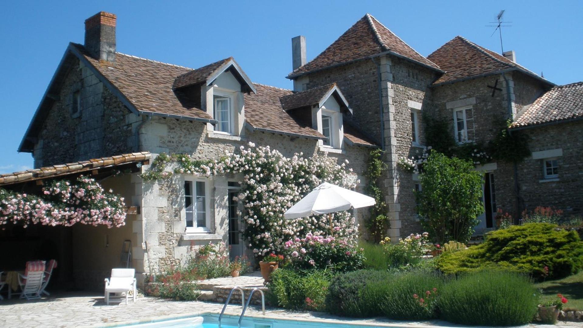 Vouneuil-sur-Vienne Chambres D'Hotes La Pocterie المظهر الخارجي الصورة